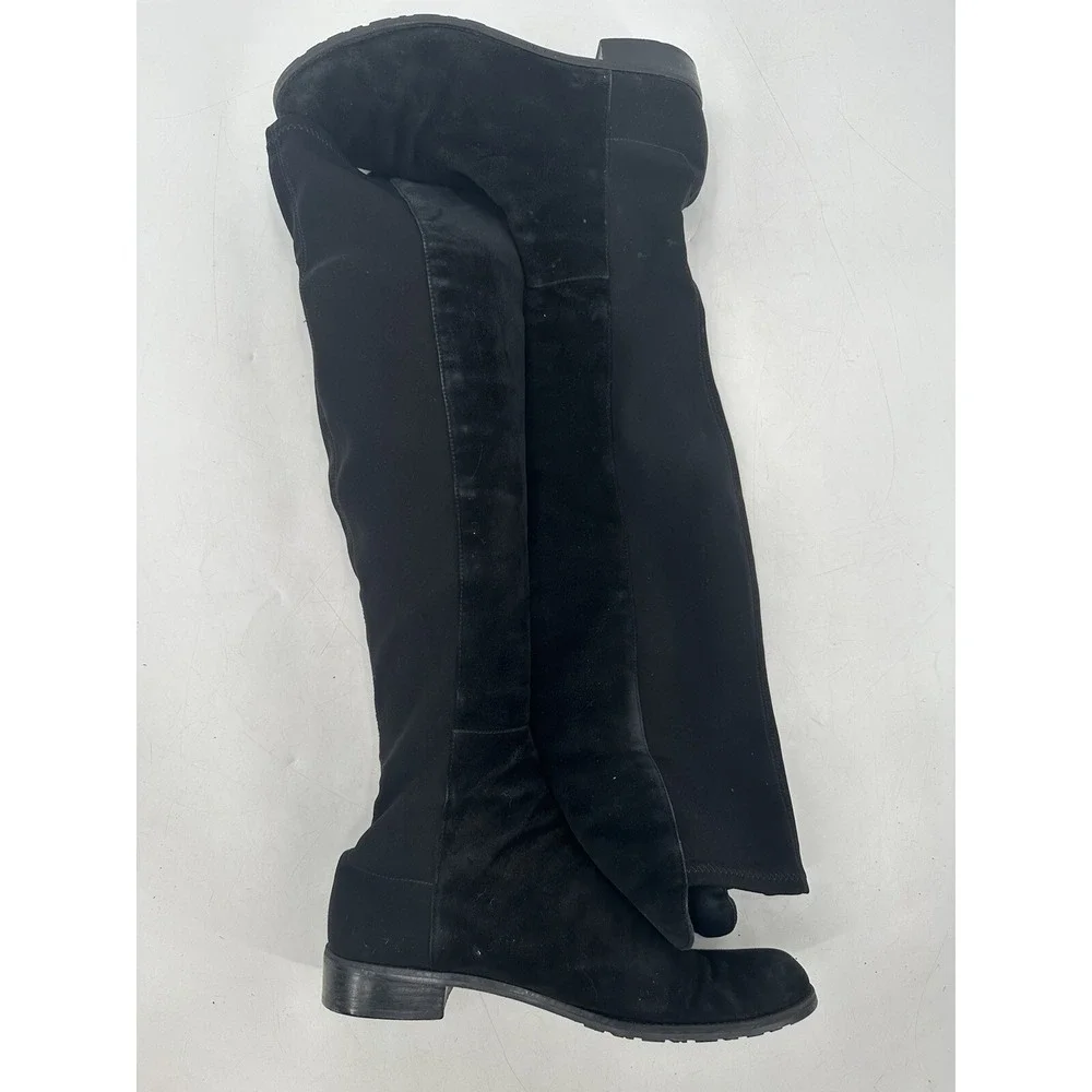 Stuart‎ Weitzman 5050 Suede Over-The-Knee Boots Women's 7.5M